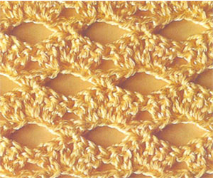 Узор рельефная сетка