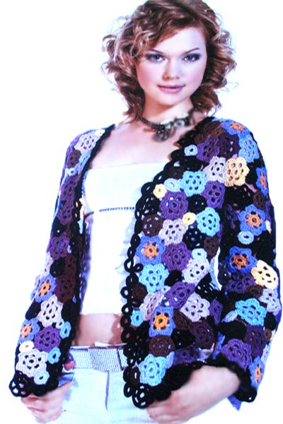 Жакет из фрагментов