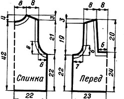 Выкройка жилета