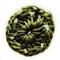 Мотив круглый крючком 19