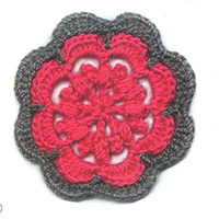 Мотив круглый крючком 22