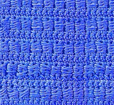 Плотный узор крючком 24