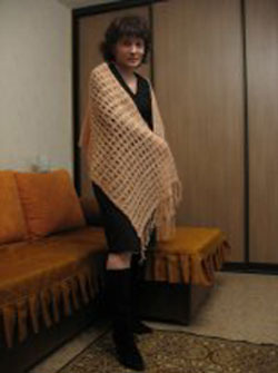 шарфОли Шуоиновой