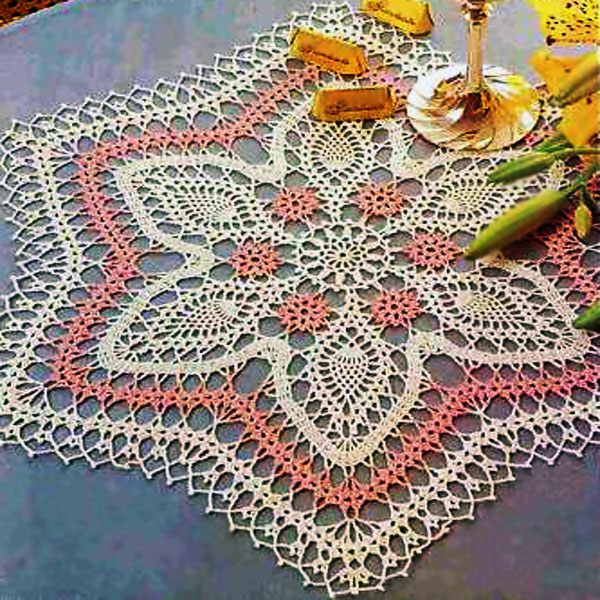 Салфетка звездочкой