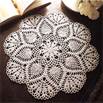 Салфетка с гроздьями