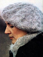 Берет и шарф