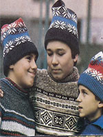 Спортивная шапочка и варежки