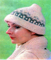 Шапка с отворотом