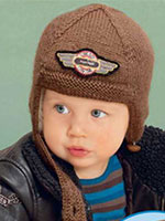 Шапочка-шлем для мальчика