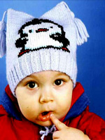 Детская шапочка с рисунком