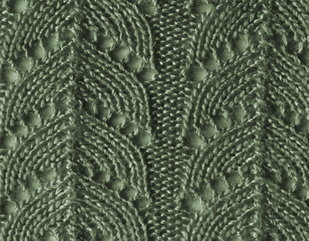 Узор "Вертикальные волны"