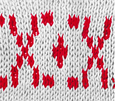 Узор паучки