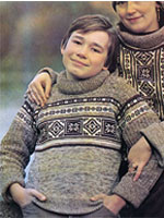 Свитер с рисунком для мальчика