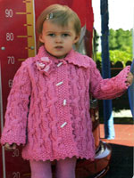 Детское пальто для девочки на 2-3 года