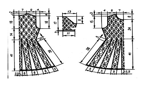 выкройка платья 5