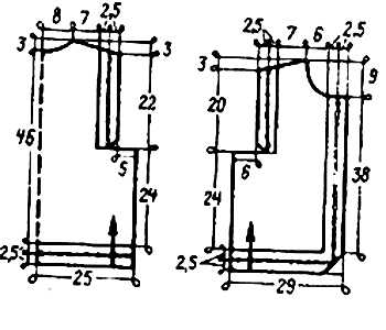 выкройка жилета 6