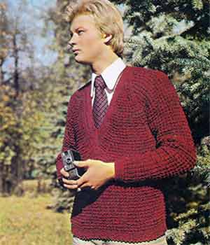 Мужской полувер