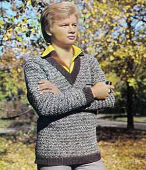 Мужской полувер