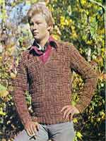 Мужской пуловер