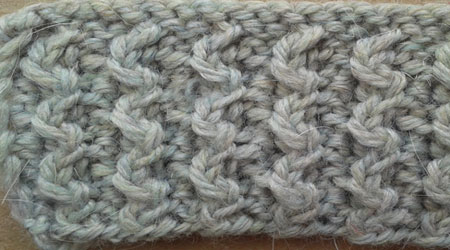 Резинка змейкой